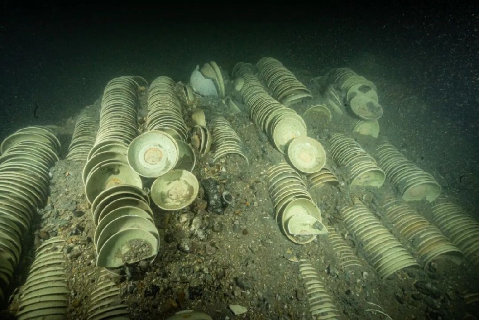 漳州圣杯屿元代沉船出水文物移交仪式在福建漳州举行